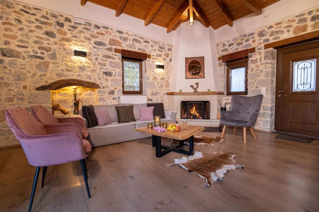 Lasithi Luxury Villa Mesa Lasithi 外观 照片