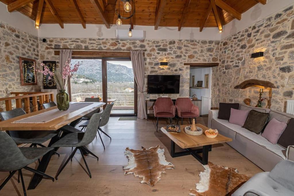 Lasithi Luxury Villa Mesa Lasithi 外观 照片