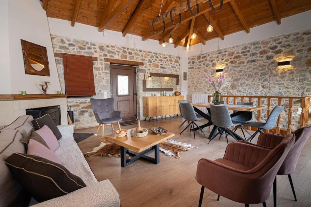 Lasithi Luxury Villa Mesa Lasithi 外观 照片