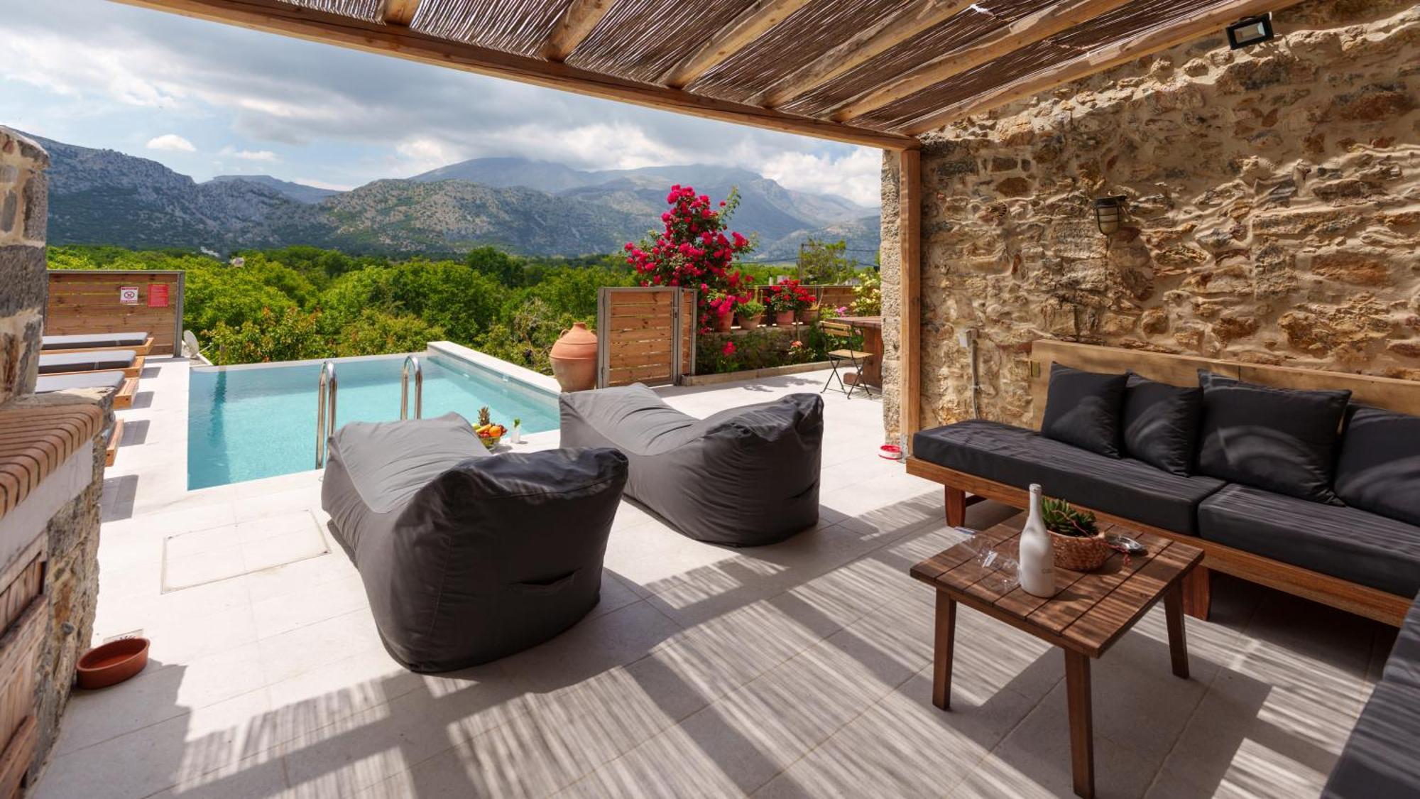 Lasithi Luxury Villa Mesa Lasithi 外观 照片